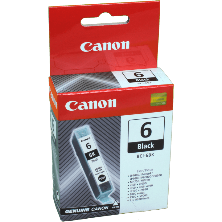 Canon BCI-6BK Druckerpatrone (4705A002)