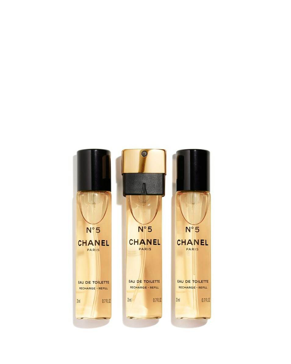 CHANEL N5 Eau De Toilette Tasverstuiver Navulling 3 ST