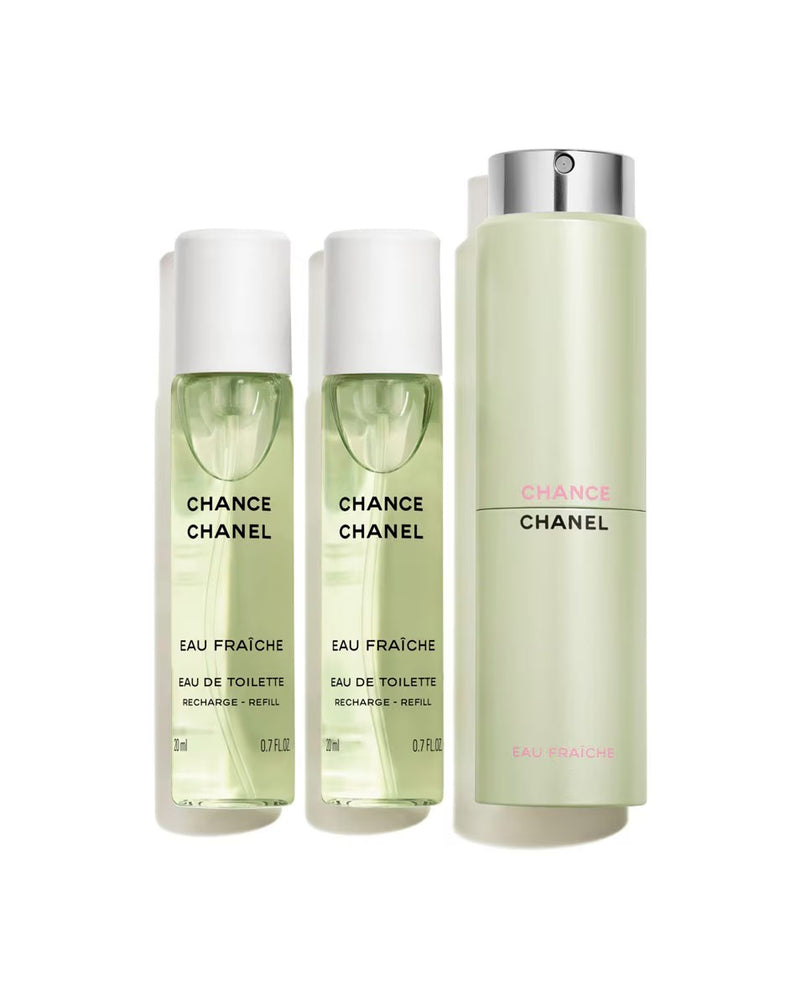 CHANEL Chance Eau Fraiche Eau De Toilette Twist And Spray 3 ST