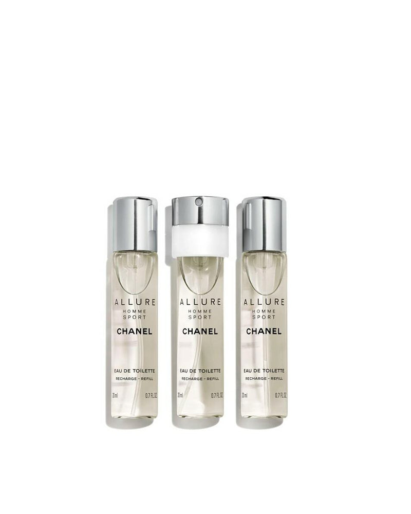 CHANEL Allure Homme Sport Eau De Toilette Travel Spray Navulling 3 ST