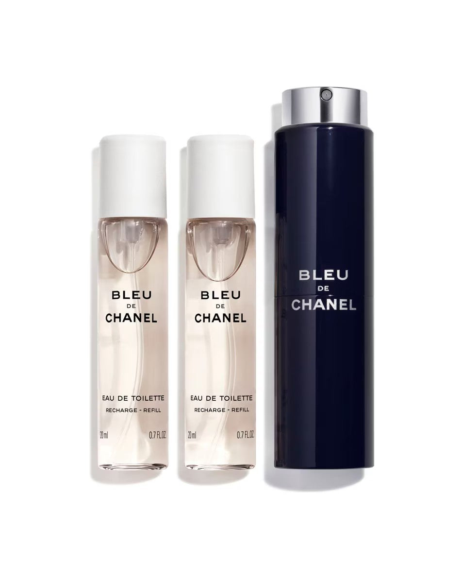 CHANEL Bleu De Chanel Eau De Toilette Navulbare Reisverstuiver 3 ST