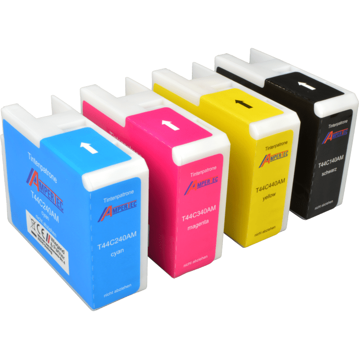 4 kompatible Tinten ersetzt Epson C13T44C140-440 Multipack KCMY