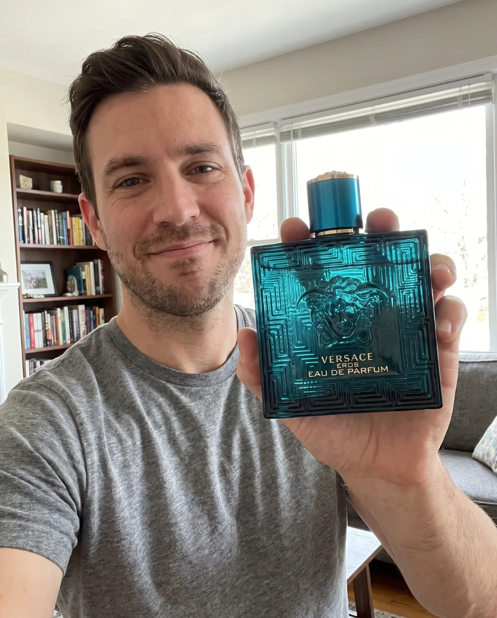 Daan uit Tilburg met Versace Eros Eau de Parfum